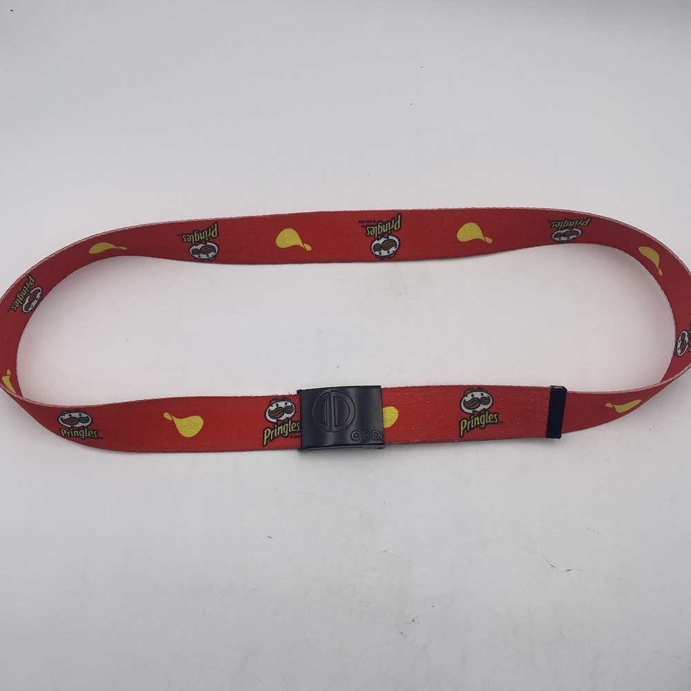 Odd‎ Sox Pringles Chips Print Adjustable Belt Men & Women 49" Medium Waist 36-42